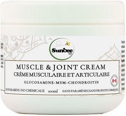 Sunbee 肌肉关节霜 天然 100毫升