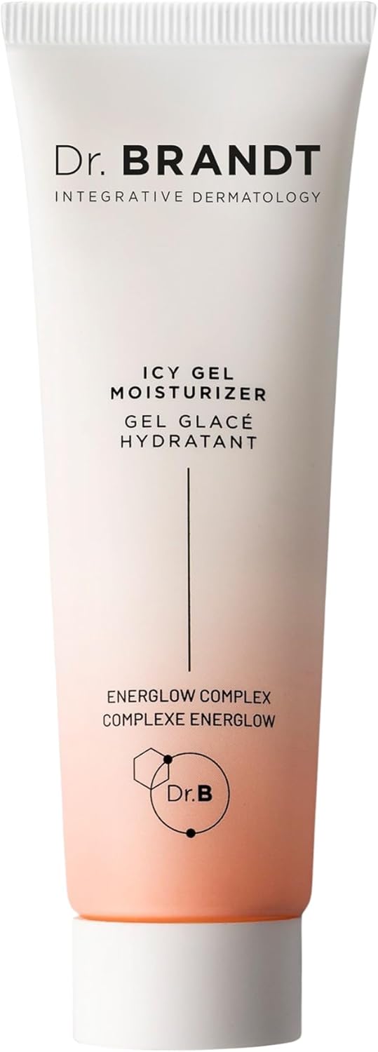 Dr. Brandt iD-STRESS Icy Gel Moisturiser - Revitalize Dull-Looking Skin for a Flawless, Dewy Complexion - 50 g
