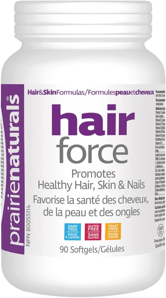 Prairie Naturals Hair force softgel 90 Count