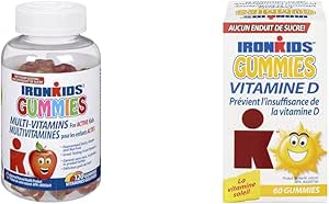 IronKids 複合維生素 120 粒 & 維生素 D 軟糖