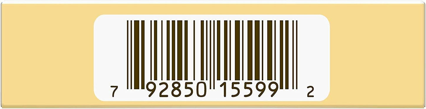 Burt's Bees 100% 天然保湿润唇膏，适用于干裂嘴唇，令双唇柔软水润 - 2 支装 - 原装蜂蜡唇部修复