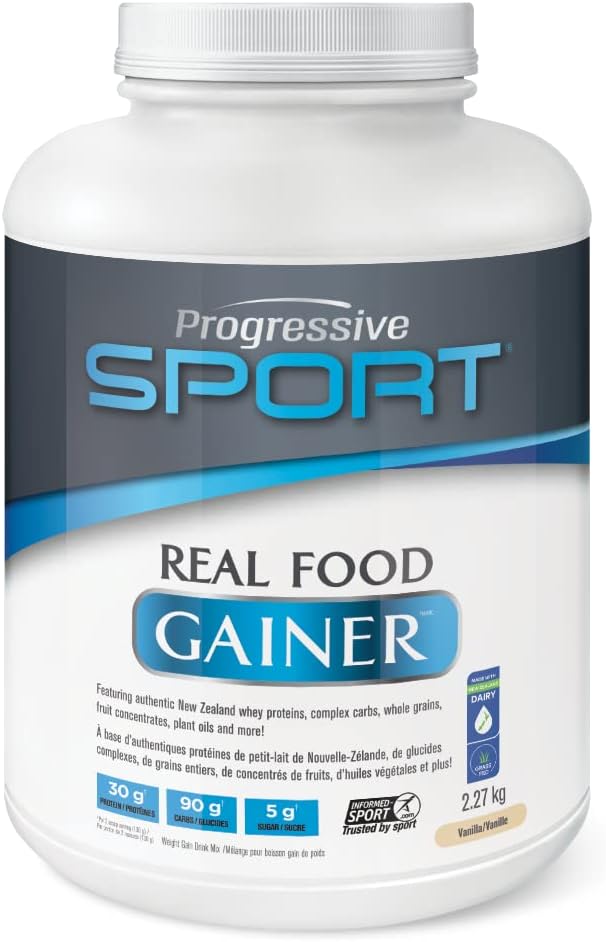 Progressive SPORT 真食物增肌粉 - 香草味