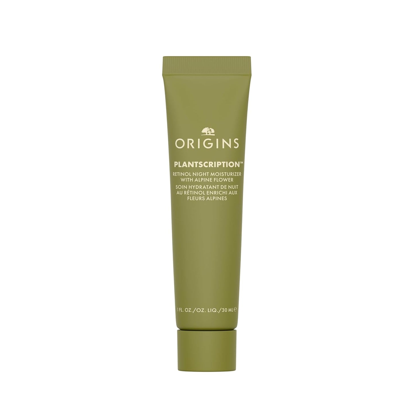 Origins Plantscription Retinol Night Moisturizer | Visibly Diminishes Lines, Pores & Uneven Skin Tone | With Peptide & Retinol, 30 ml