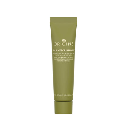 Origins Plantscription Retinol Night Moisturizer | Visibly Diminishes Lines, Pores & Uneven Skin Tone | With Peptide & Retinol, 30 ml