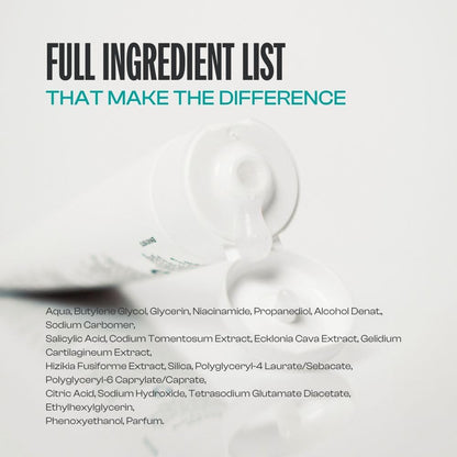 Men Rock Mattifying Moisturizer Gel - Mens Face Moisturizer - Moisturizing Face Lotion for Men - Skincare Products - Daily Facial Lotion - 50 ml