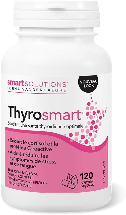 ESTROsmart - Hormone Support Supplement (120 Capsules) + Smart Solutions Thyrosmart (120 Caps)