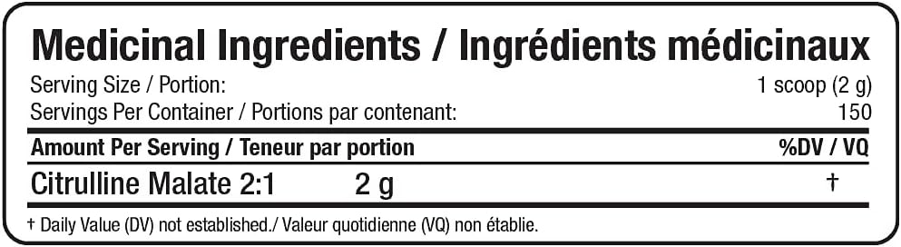 ALLMAX Nutrition - 2:1 瓜氨酸+苹果酸 - 300 克，300 克