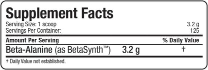ALLMAX Nutrition - 100% 纯正强效 + 吸收 - β-丙氨酸 - 400 克