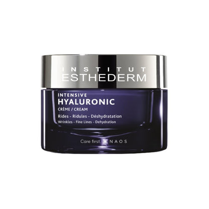 Institut Esthederm - Intensive Hyaluronic Cream - Plumping Cream To Intensely Smooth And Rehydrate, Wrinkles and Fine Lines Dehydrated Skin, 50 mL.