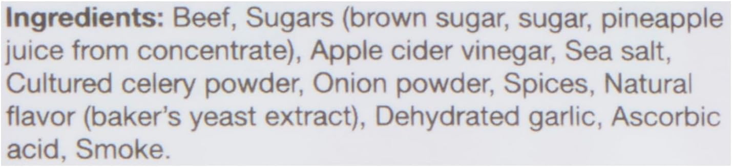 Meridian Smokehouse 100% Grass-Fed Beef Jerky - Traditional - 6 Pack - Made in Canada - Gluten Free - No Hormones or Antibiotics - No Artificial Additives