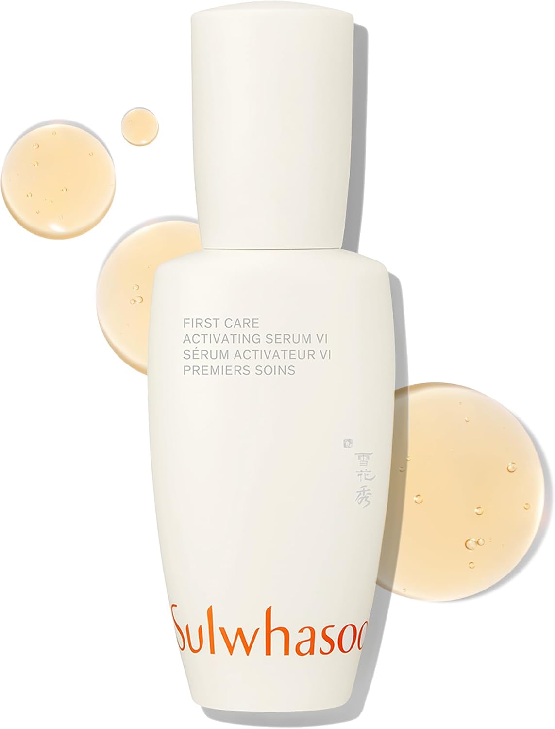 Sulwhasoo First Care Activating Serum - Skin Barrier Strengthening Anti-Aging Face Serum, Visibly Plumps & Hydrates, Reduces Visible Fine Line & Wrinkles, Vitamin C, Korean Skincare - 2.02 fl. oz.