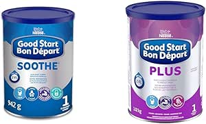 GOOD START SOOTHE Baby Formula, Powder, 0+ months, 942 g, Packaging May Vary & PLUS 1 Powder Baby Formula, Easy to Digest