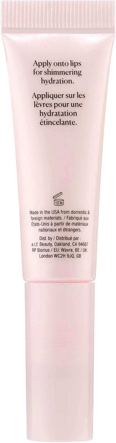 Naturium Phyto-Glow 唇膏閃光，滋養和滋潤雙唇，含乳木果油、古布阿蘇脂、植物角鯊烷和 Geodiamond 珍珠，10 毫升/0.34 液盎司，色號：星塵