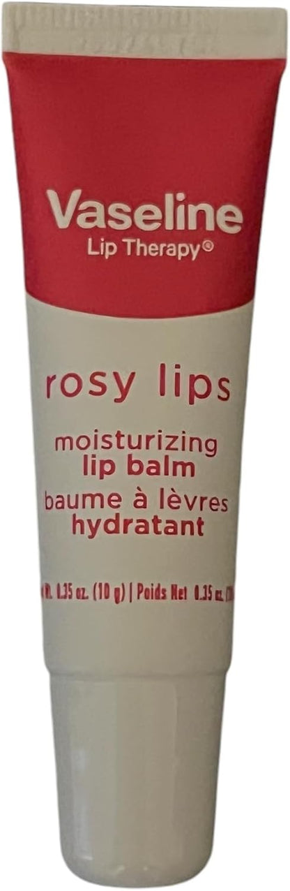 Vaseline Lip Therapy - Rosy Lips by Vaseline for Women - 2 x 0.35 oz Lip Balm