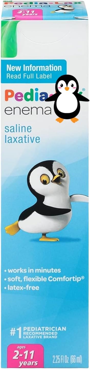 Pedia-l 儿童泻药盐水灌肠剂，适用于 2-11 岁儿童，66 毫升