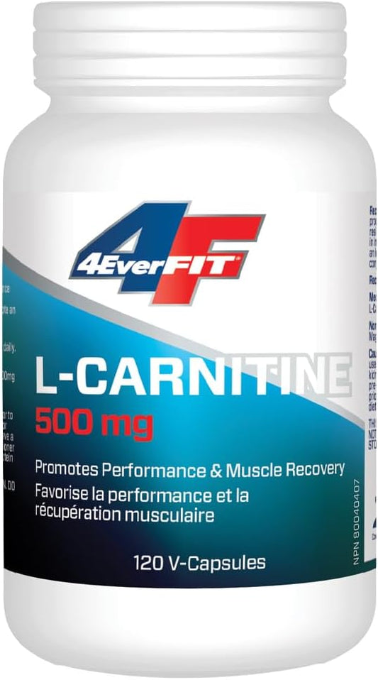 4EverFit 酒石酸左旋肉鹼 500 毫克可減少肌肉組織損傷，支持與阻力訓練方案相關的肌肉組織修復，提高身體機能，幫助支持脂肪代謝和氧化…