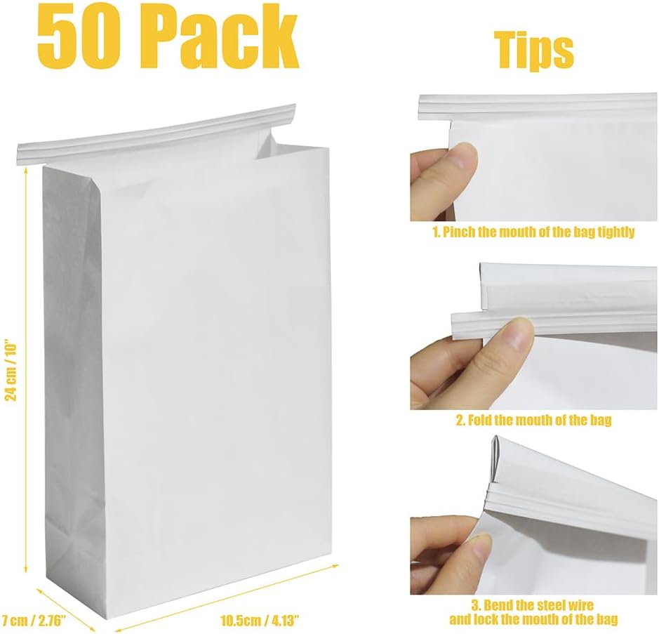 Deermon 50個裝紙嘔吐袋