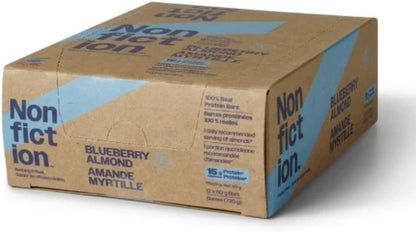 Nonfiction Protein Bar Blueberry Almond 12x60g (Pack of 12)