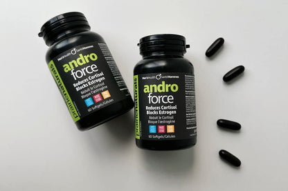 Prairie Naturals Andro-Force 可降低压力、皮质醇和 C 反应蛋白水平。支持心血管健康。抗氧化。支持认知功能。有助于缓解排尿困难（良性前列腺增生……）