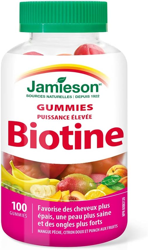 Jamieson Probiotic Gummies 45 Gummies + Jamieson High Potency Biotin Gummies 100 Gummies