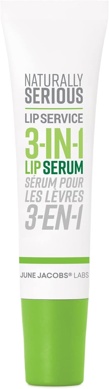 Naturally Serious 男女通用三合一唇部精華 - 0.5 盎司