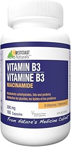 WESTCOAST NATURALS 菸鹼醯胺維生素 B3 180 粒