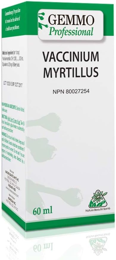 Vaccinium Myrtillus 60 ml Organic | Gemmo Professional