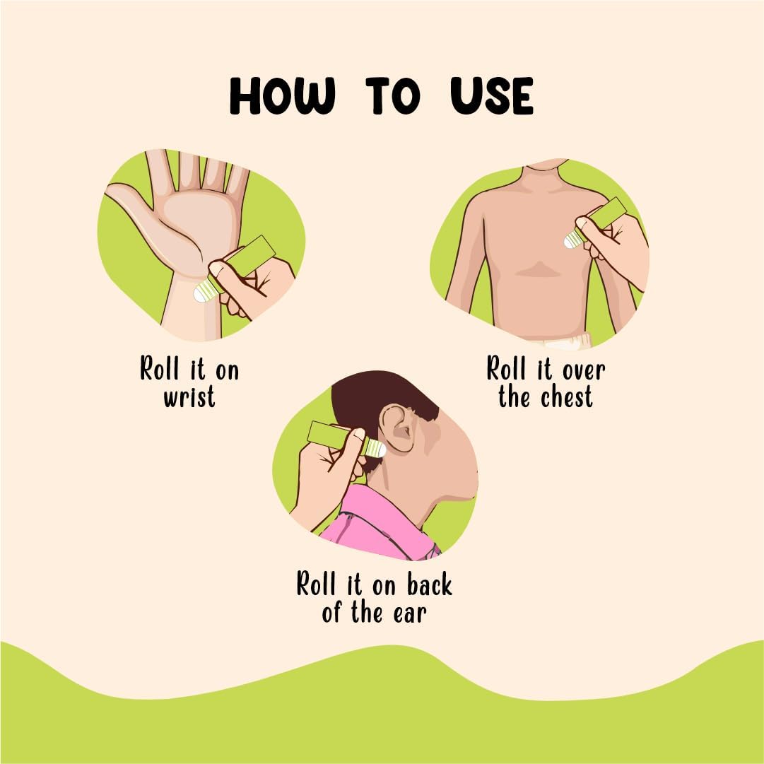 Herb Tantra Travel Ease Junior Kids 走珠香薰 | 緩解暈動病和嘔吐 | 適用於汽車、海上和空中旅行 | 全天然，不引起困倦