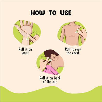 Herb Tantra Travel Ease Junior Kids 走珠香薰 | 緩解暈動病和嘔吐 | 適用於汽車、海上和空中旅行 | 全天然，不引起困倦