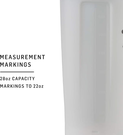 BlenderBottle Just for Fun Classic V2 Shaker Bottle Perfect for Protein Shakes and Pre Workout, 28-Ounce, What's Shakin'?