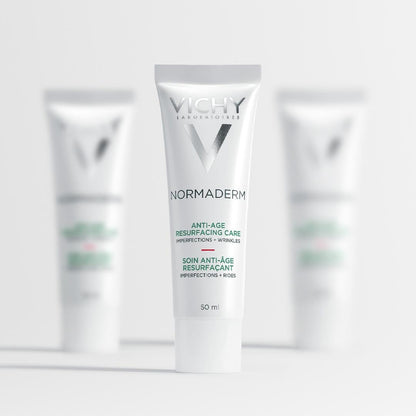 薇姿祛痘乳霜，Normaderm 臉部保濕霜，適合易長痘痘和油性肌膚，含維生素 C、水楊酸和乙醇酸，50 毫升