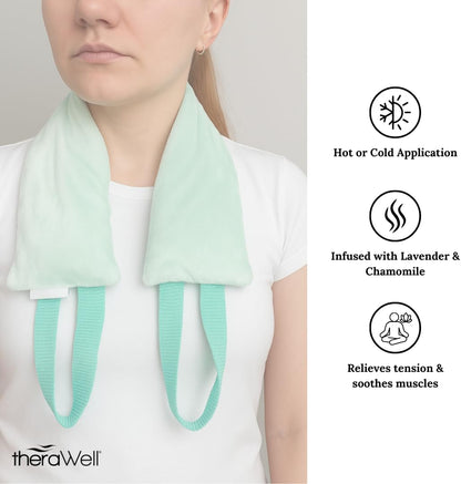 Therawell Danielle 黏土珠身體裹敷，薰衣草和洋甘菊，薄荷綠，2.4 磅