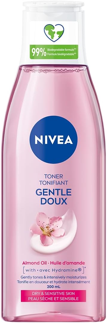 NIVEA Soft | All-Purpose Moisturizing Cream | Face, Hand, Body Cream | Non-greasy, hydrating & Gentle Facial Toner for Dry and Sensitive Skin, 200 mL