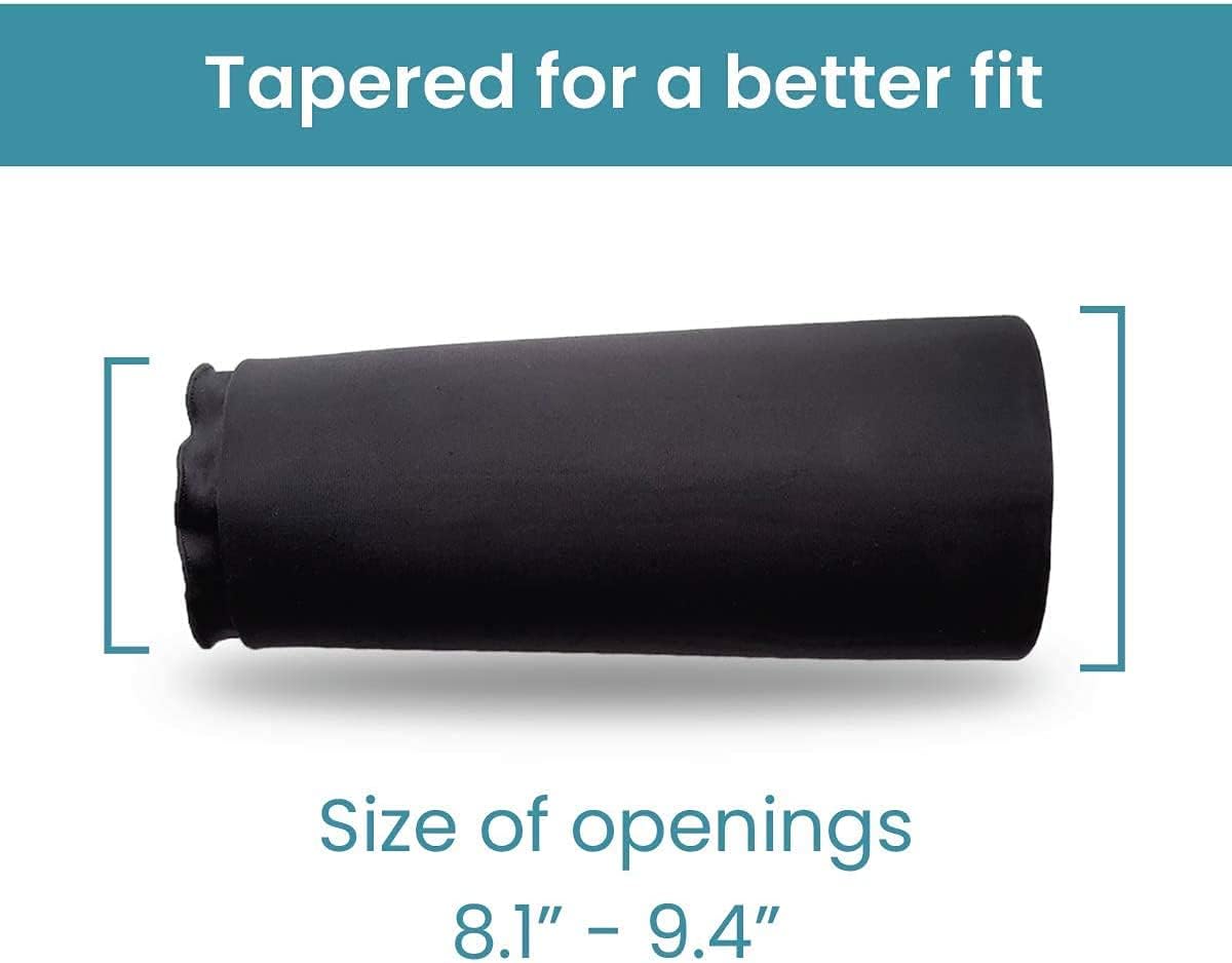 ProActive Therm-o-gel 热敷或冷敷治疗压缩袖套，适用于受伤、肌肉疼痛、酸痛、肿胀、瘀伤、扭伤、关节炎、肌腱炎，可重复使用无毒凝胶包，小号，1 个