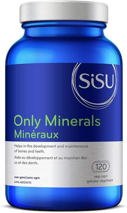 SISU 至尊复合维生素 120 VC 和 Only Minerals 120 VC（1 包）