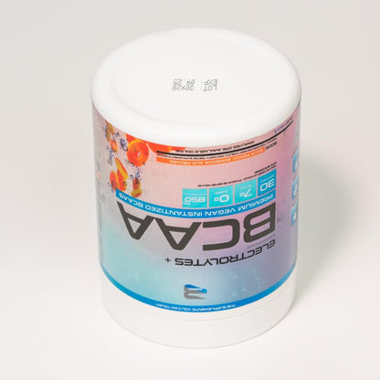 Believe 补充电解质+BCAA：通过支链氨基酸和必需电解质优化补水和肌肉恢复 - 立即提升运动表现并补充重要营养素！（酸桃味）