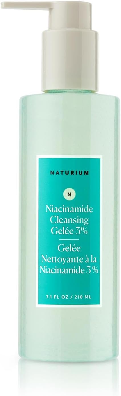 Naturium Niacinamide Cleansing Gelee 3% | Moisturizing Face Wash, For All Skin Types | 7.1 FL OZ / 210 ml