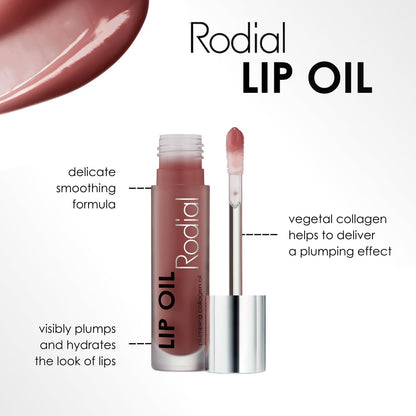 Rodial 豐唇膠原蛋白唇油 Wild Plum 4ml，富含澳洲堅果和荷荷巴油的植物膠原蛋白唇油，深層補水，打造更飽滿的雙唇，超滋養配方，令雙唇絲滑