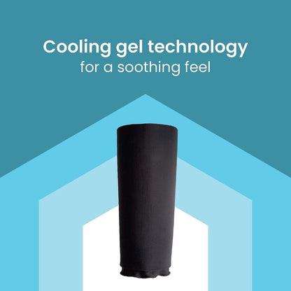 ProActive Therm-o-gel 热敷或冷敷治疗压缩袖套，适用于受伤、肌肉疼痛、酸痛、肿胀、瘀伤、扭伤、关节炎、肌腱炎，可重复使用无毒凝胶包，小号，1 个