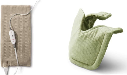 Sunbeam Premium 特大号加热垫和 Renue Heat Wrap 张力缓解加热垫套装