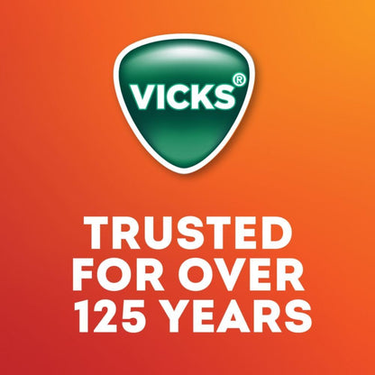 Vicks DayQuil 止咳和鼻塞非嗜睡液体药，白天缓解咳嗽、粘液和鼻塞，柑橘味，354 毫升