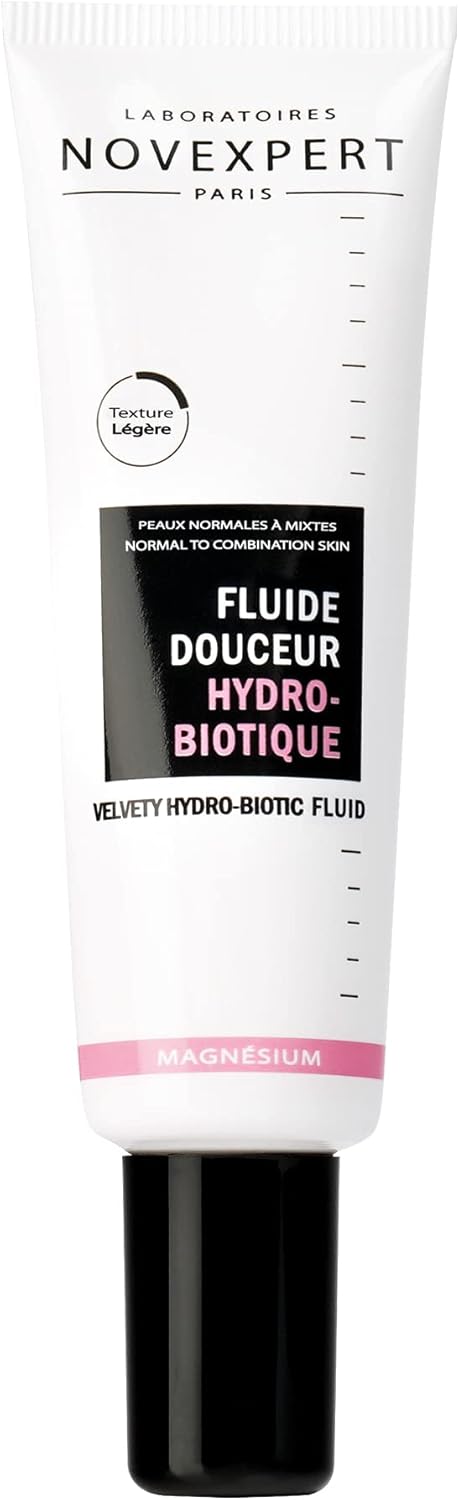 Novexpert Velvety Hydro-Biotic 液体保湿霜（男女通用）1 盎司