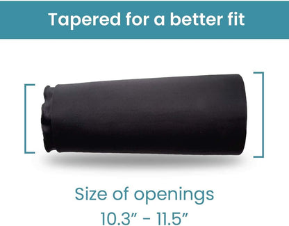 ProActive Therm-o-gel 冷热治疗压缩袖套，适用于受伤、肌肉疼痛、酸痛、肿胀、瘀伤、扭伤、关节炎、肌腱炎，可重复使用无毒凝胶包，大号，1 个