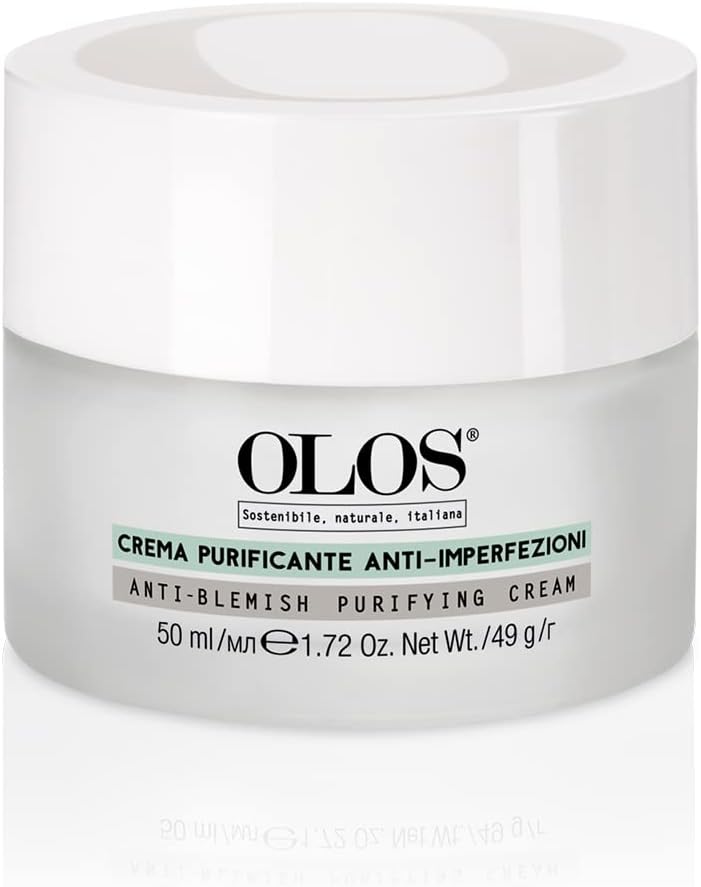 Olos 淨化乳霜，50 毫升 - 乳霜，富含維生素 E、蘆薈 - 不會粉刺