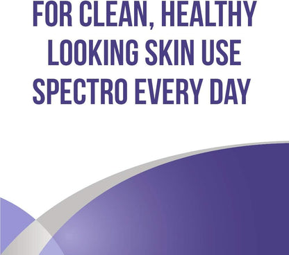Spectro Facial Cleanser for Blemish Prone Skin, Fragrance and Dye Free, Pump Dispenser, 200 ml