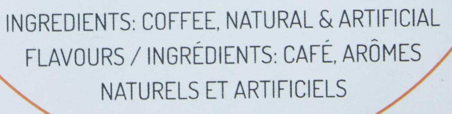 Java Works 咖啡焦糖玛奇朵风味咖啡 *研磨*，340 克（包装可能有所不同）