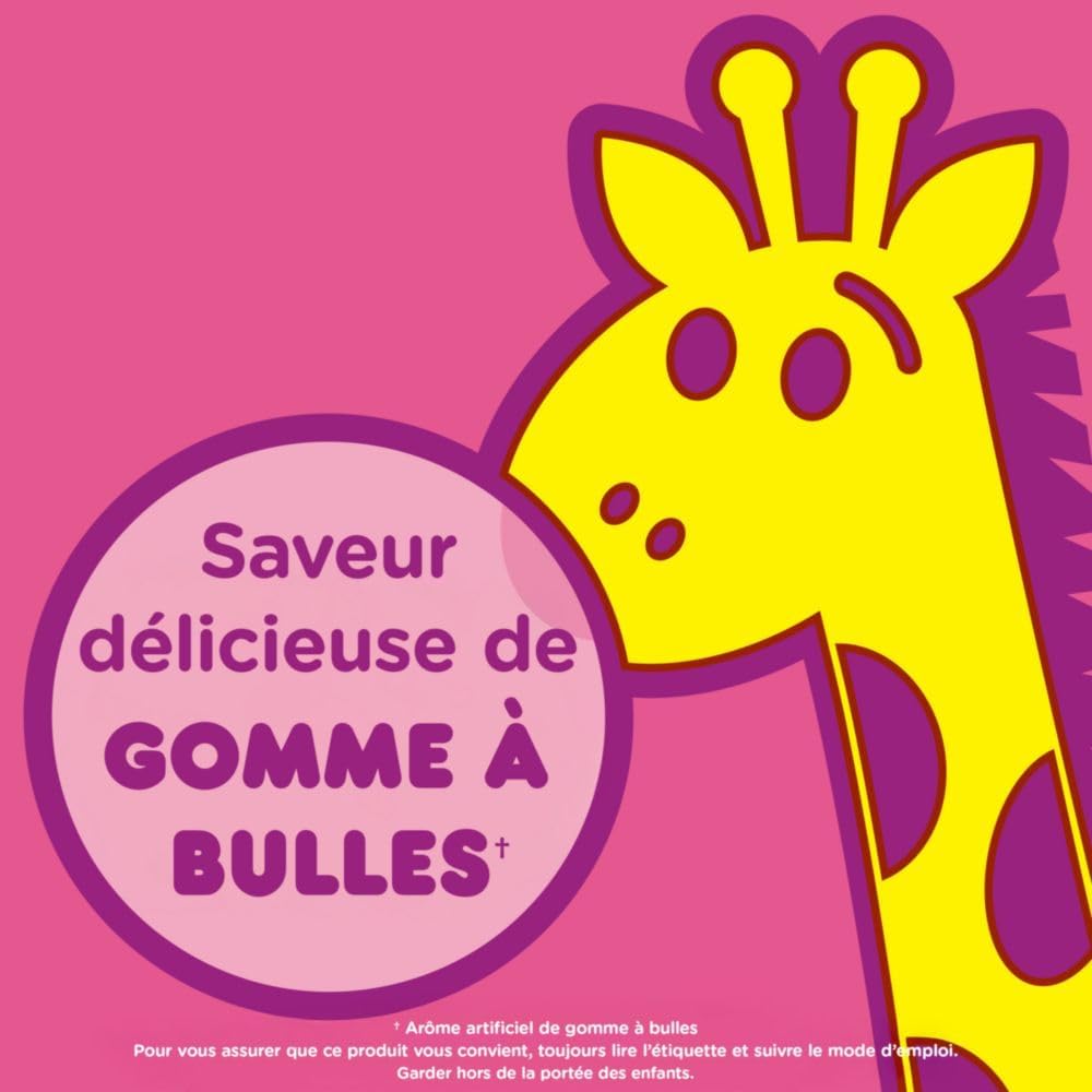 Pepto Bismol 儿童咀嚼片，缓解胃灼热、消化不良、胃酸过多和胃部不适，泡泡糖口味，24 片