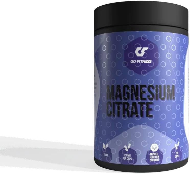 Go Fitness Nutrition Magnesium Citrate 120 Capsules