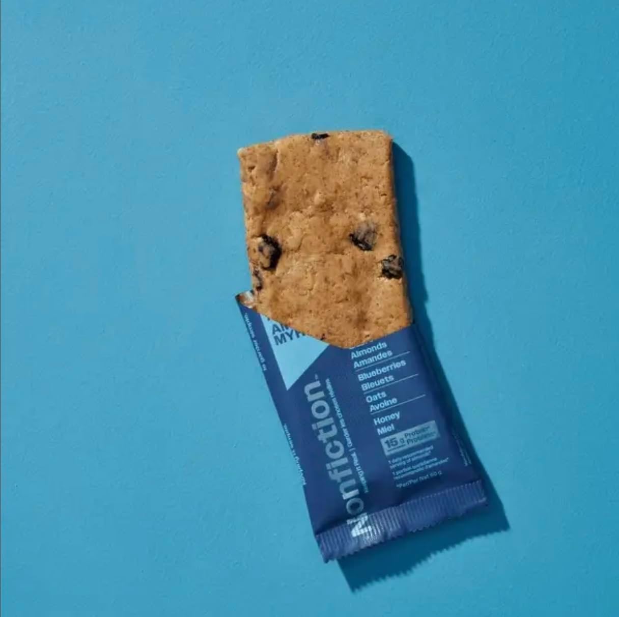 Nonfiction Protein Bar Blueberry Almond 12x60g (Pack of 12)