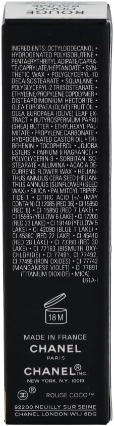 香奈兒 Rouge Coco Baume 保濕美色唇膏 - 918 My Rose 女士潤唇膏 0.1 盎司